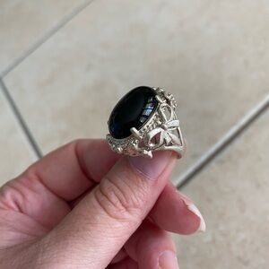 "Enlighten Path" CG Treasures Onyx Ring
